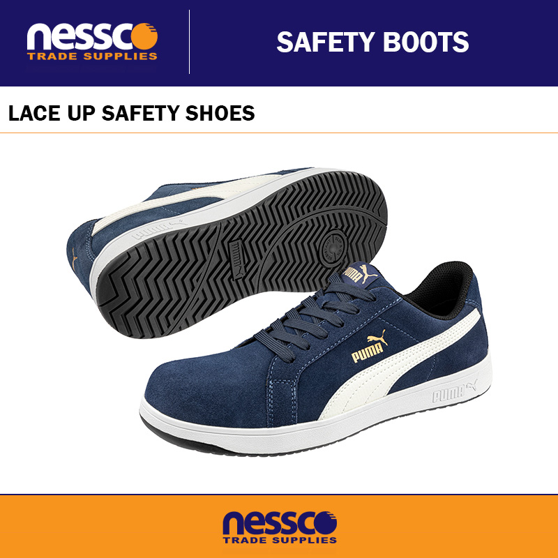 LACE UP SAFETY SHOES